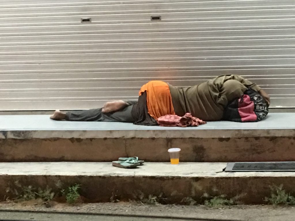 homeless in Batam
