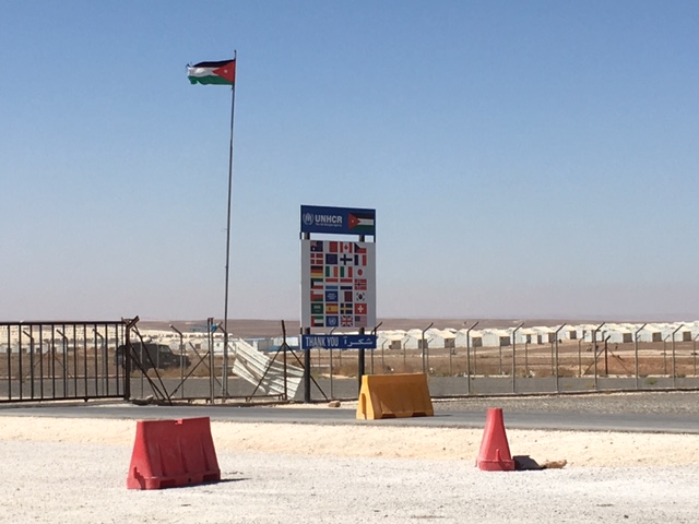 Azraq refugee camp