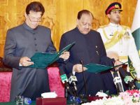 Pakistan at a crossroads as Imran Khan is sworn in