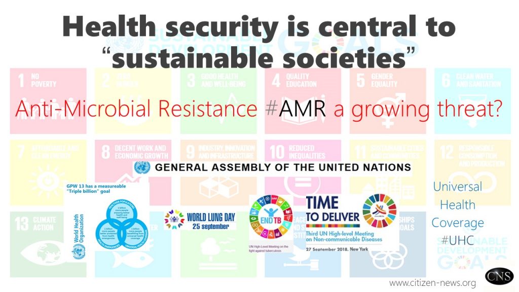 Health security is central to sustainable societies