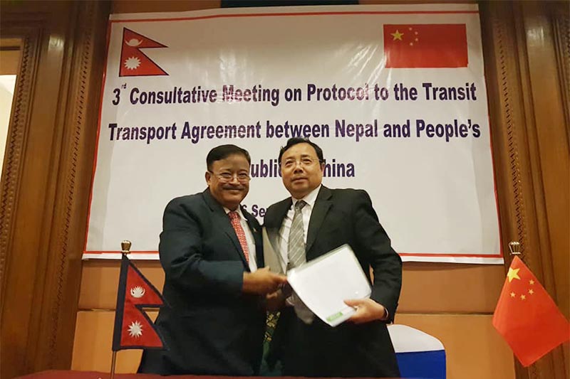 Nepal China transport agreement