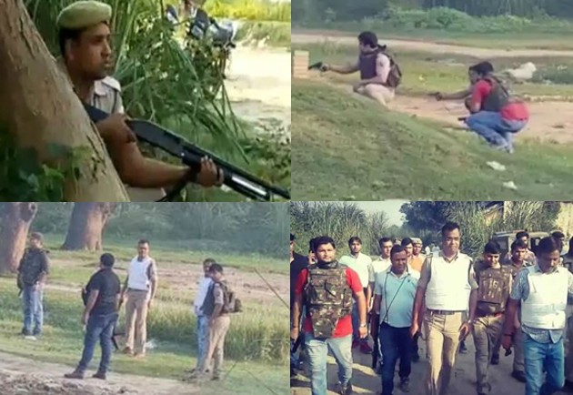 2 Shot Dead In UP Encounter On Camera Cops Invited Journalists To Watch 1537510563 112