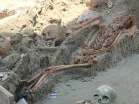 The mass grave at Mannar