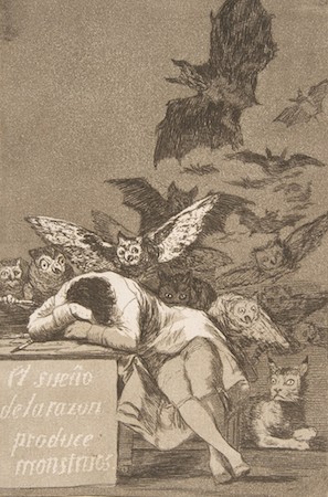 Goya The Sleep of Reason Copy