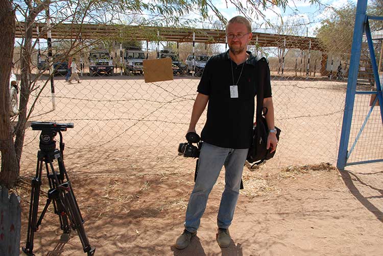 Filming in Somali refugee camp Dadaab Kenya copy 2