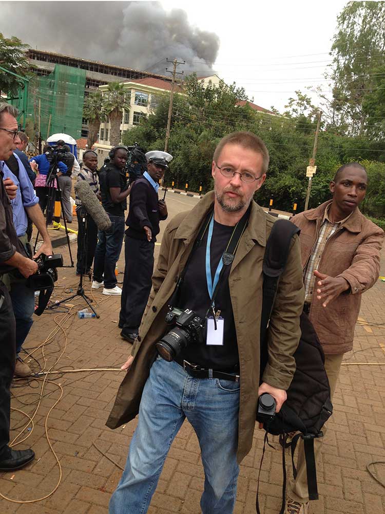 In Kenya during Al Shabaab standoff