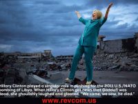 Hillary Clinton to 65 Million Desperate Refugees: STAY PUT, SHUT UP, AND DROP DEAD