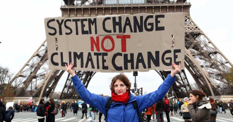 system change climate change