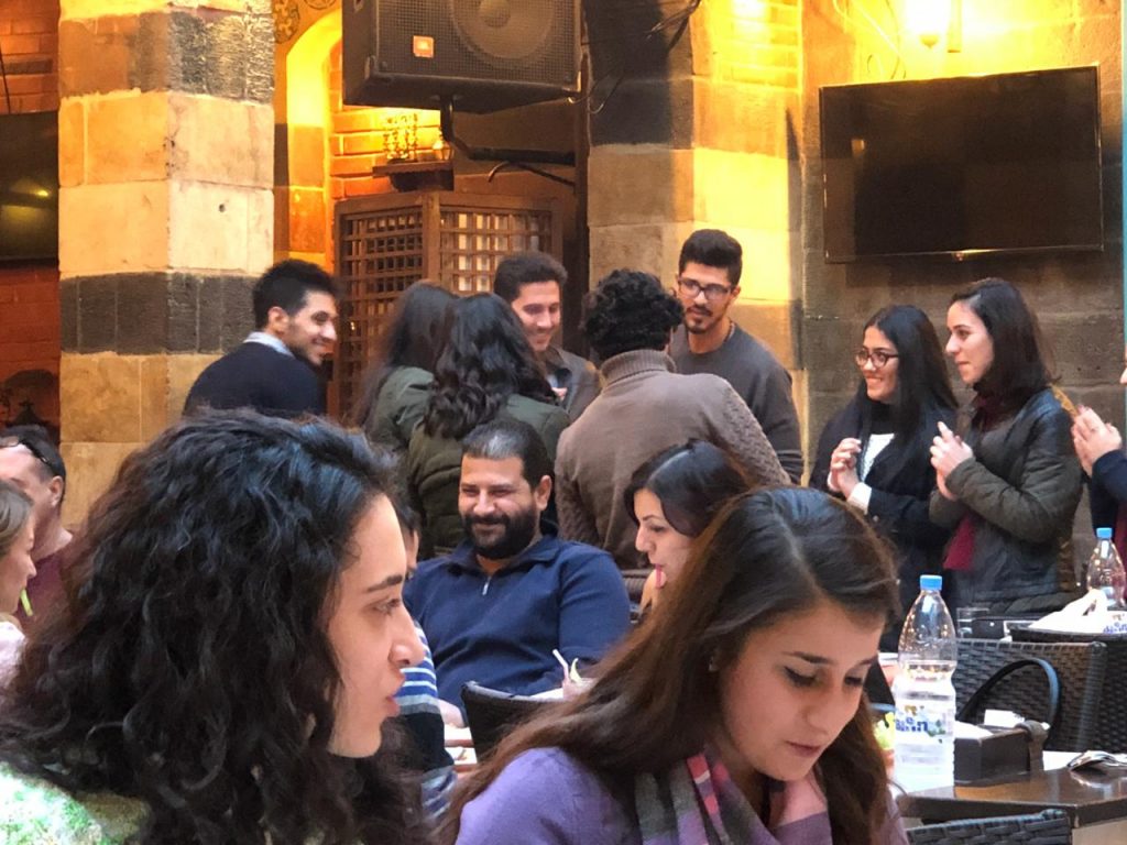 young people of Damascus confident optimistic and kind