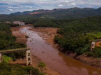 Aerial view of rail bridge taken down by a mudslide after the collapse of a dam at an iron-ore mine belonging to Brazil’s giant mining company Vale near the town of Brumadinho, state of Minas Gerias, southeastern Brazil (Photo: BNN)