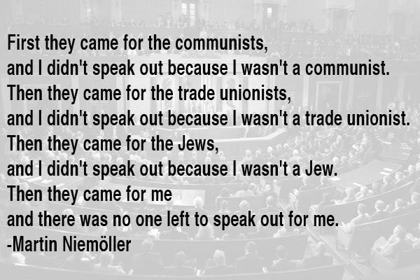 first they came martin niemoller