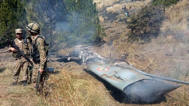 indian aircraft downed