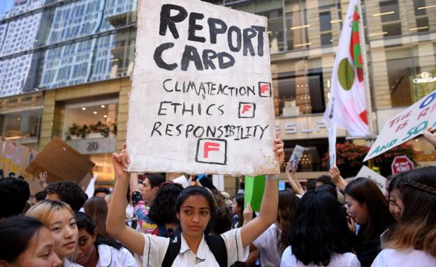 climate student protest