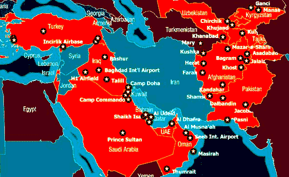 us military bases around iran