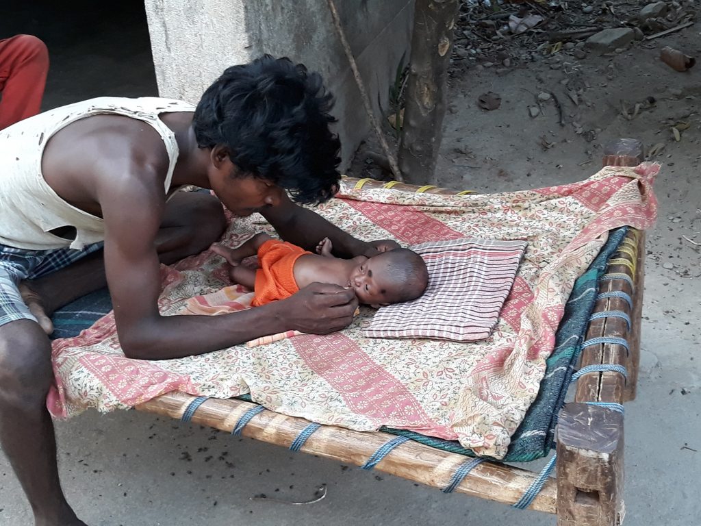 Malnourished child Chhotadangar