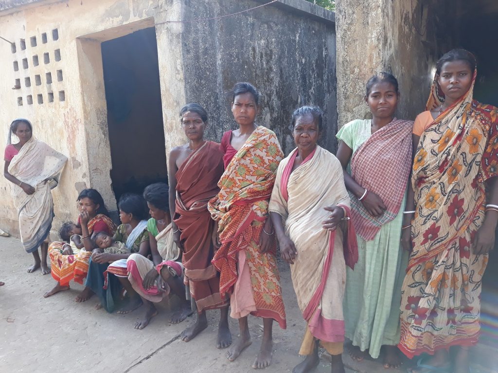 Undernourished women Ramchandrapur