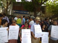 Protest Rally in Delhi Over the Arrest of Journalists