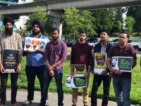 Rally held for Saibaba in Surrey