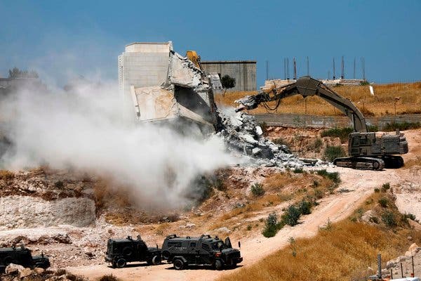 palestine home demolition