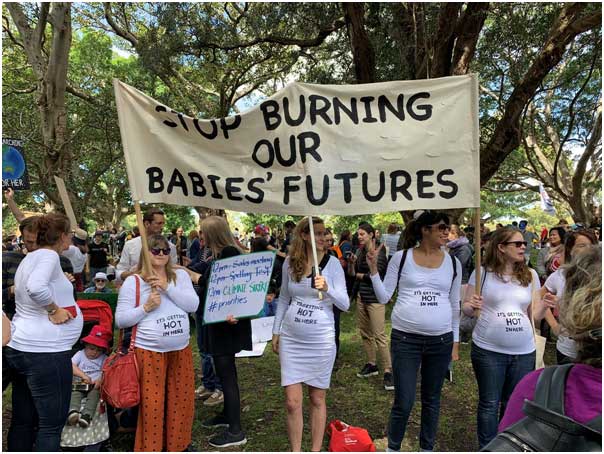 climate strike babies
