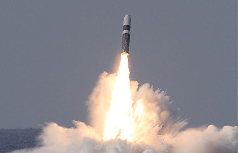 Trident nuclear missile