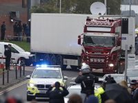 Thirty-nine migrants found dead in lorry trailer in UK