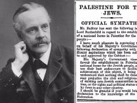 Balfour Declaration: A Wrong Waiting To Be Righted
