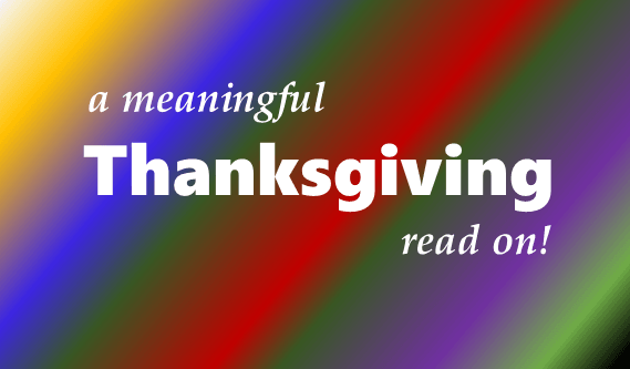Meaningful Thanksgiving 1