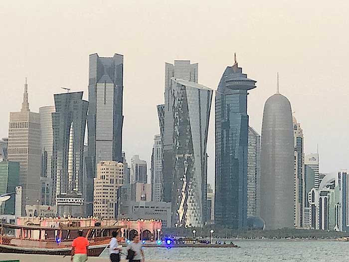 downtown Doha