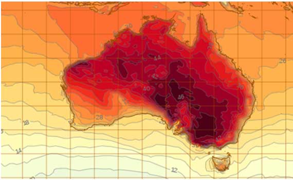 heat wave australia