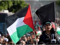 Protests in Palestine against U.S. plan