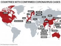 Countries with confirmed coronavirus cases. Photo: ABC News. The photo is used here in public interest.