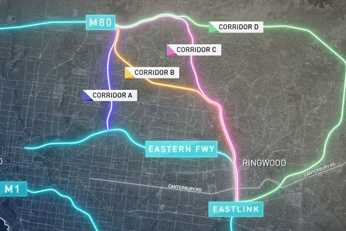 Melbournes North East Link Super Highway Projec