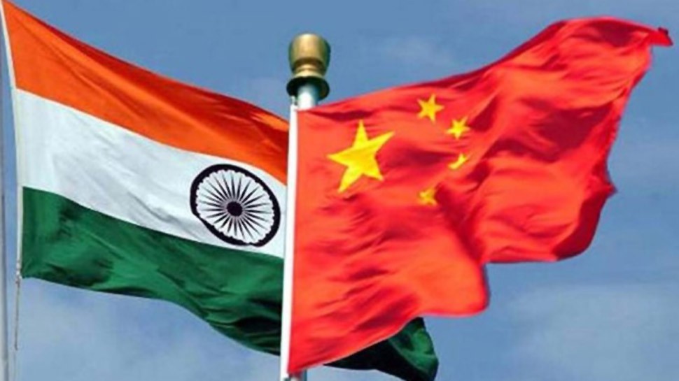 india china flags