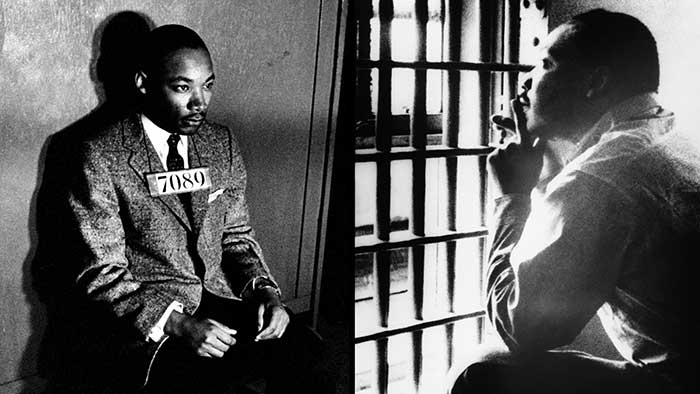 Martin Luther king arrest new