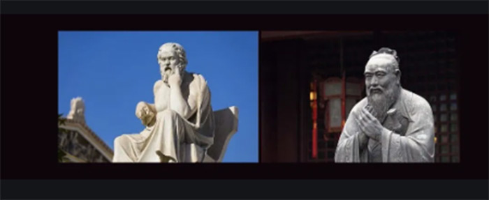 Socrates and Confucius