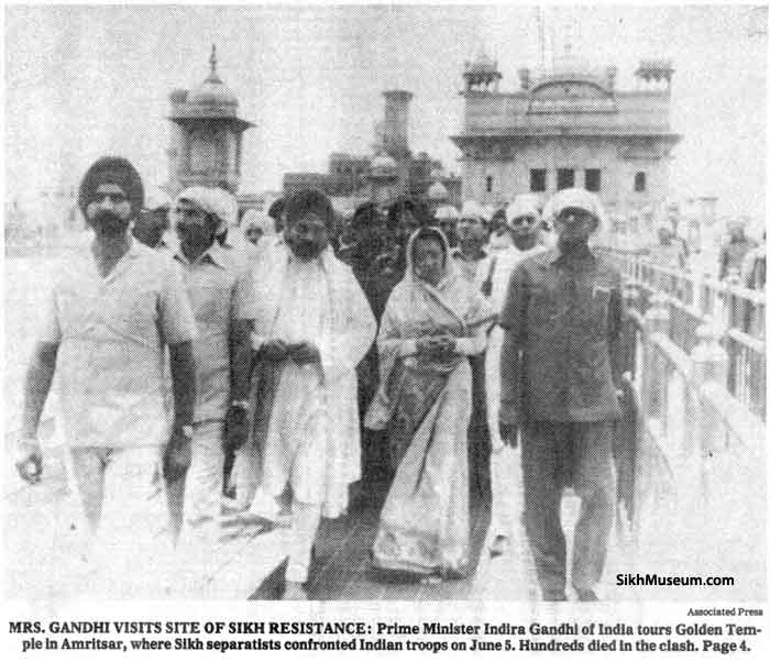 Army Attack on Golden Temple