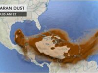 U.S. faces another deadly health problem as a massive dust cloud from Africa covers Florida, Gulf of Mexico