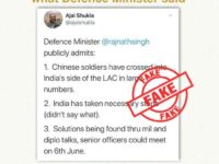 Flood of Misinformation on the eve of India China Talks