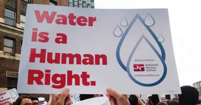 ten years water human right