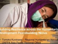 Building resilience is critical to minimise the impact of humanitarian crises