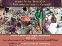 Demolition of settlements in the Prime Minister’s own constituency, Varanasi is condemnable