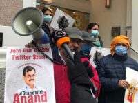 Canadian Punjabi Press Club holds demonstration outside Indian consulate in Vancouver