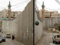 Double photo of the wall in Abu Dis:
Two photos joined, taken from the identical spot on either side of the Israeli wall as it severs Abu Dis in two (left=east, right=west; note the same minaret in both photos). The wall orphans Abu Dis on the right side into East Jerusalem. This both enlarges Israel’s claimed annexation of East Jerusalem, and facilitates the ethnic cleansing of the area’s people, since they now have the “wrong” ID cards (West Bank instead of East Jerusalem) in Israel’s bantustan system for non-Jews. Palestinians on the left side cannot go to the right side without special permission; for foreigners, it is perhaps a half-hour drive. Although Palestinians on the right side are free to go to the left side, they will likely never be able to return to the right side if they do. [photos: T Suárez]