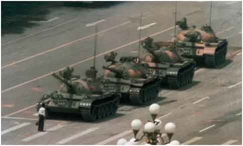 Tankman Tiananmen square