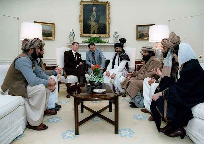 Afghanistan Muajihids Reagan