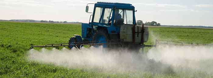 glyphosate pesticide spraying