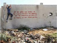Image: “Banksy Secretly Gets Into Gaza To Create  Street Art”