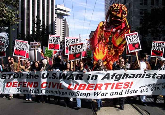 antiwar protest