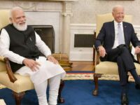 Prime Minister Narendra Modi (L) with the US President  Joe Biden at White House, Washington DC, USA, September 24, 2021.